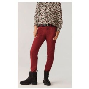 BA&SH CSALLY Red Slim Straight Leg Women’s Jeans Pants Size 30